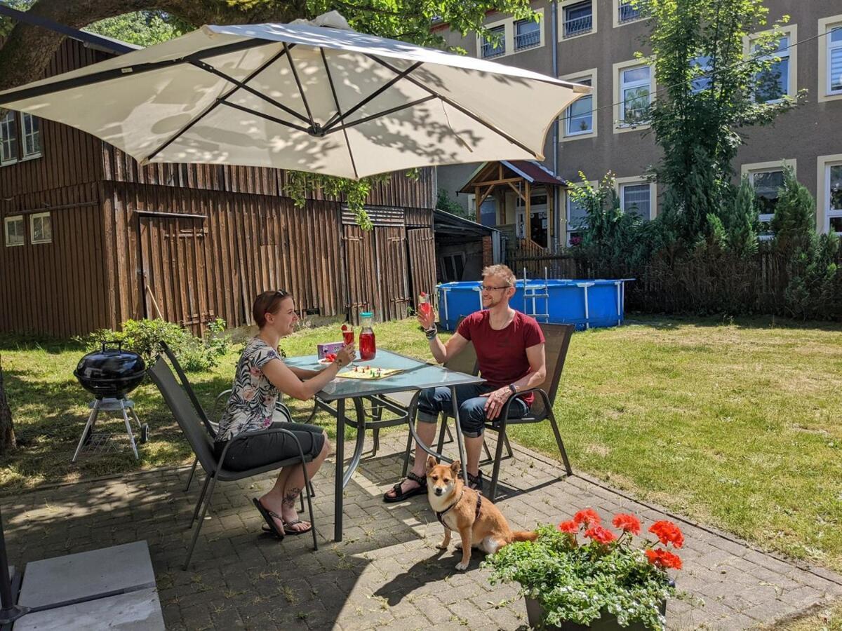 H2 - Urlaubsmagie - Garten, Pool, Terrasse, Grill Sebnitz Extérieur photo